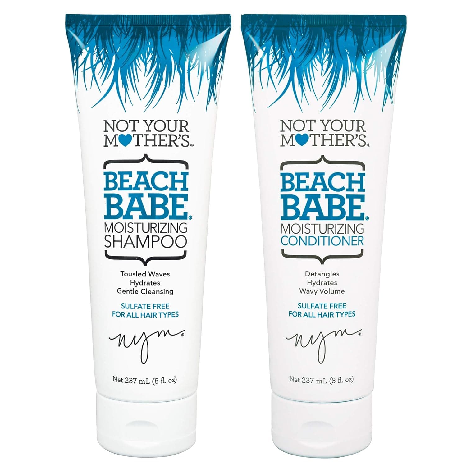 Not Your Mother's Beach Babe Shampoo & Conditioner Duo Pack 8 Ounce (1 of each) for all hair types