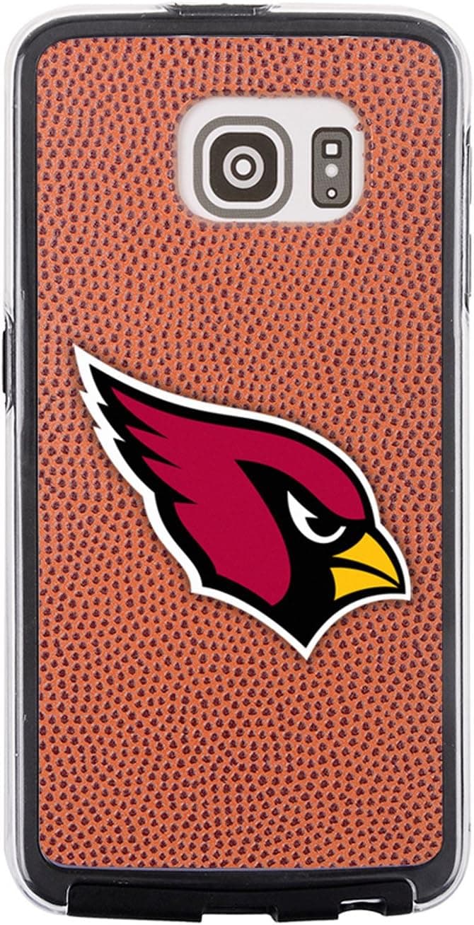 NFL Arizona Cardinals Classic Football Pebble Grain Feel No Wordmark Samsung Galaxy S6 Case, Brown