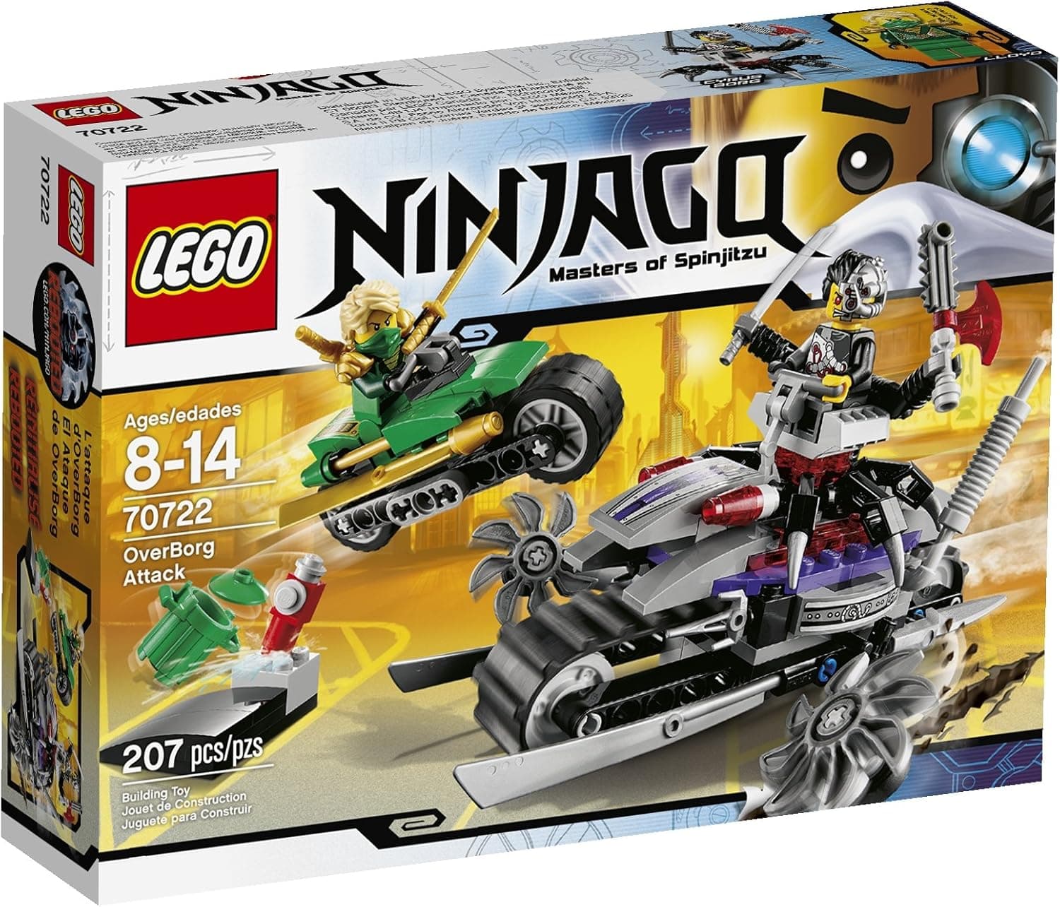LEGO Ninjago 70722 OverBorg Attack Toy