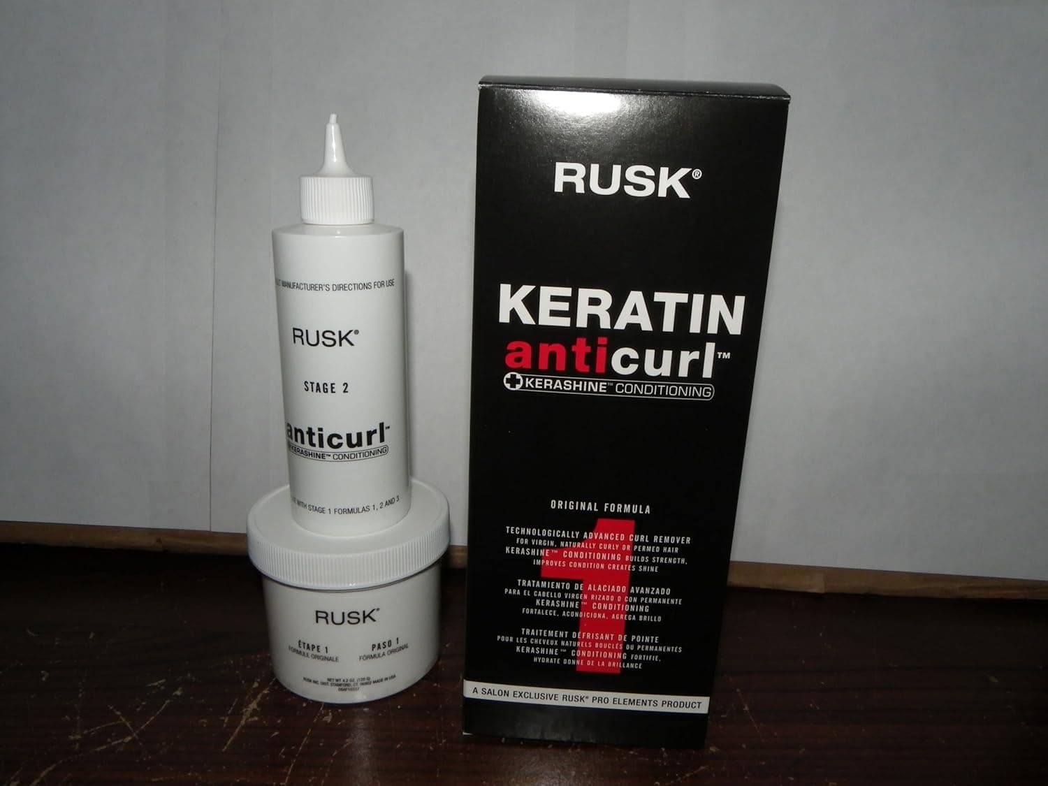 RUSK, anticurl + KERASHINE CONDITIONING Stage 1 original