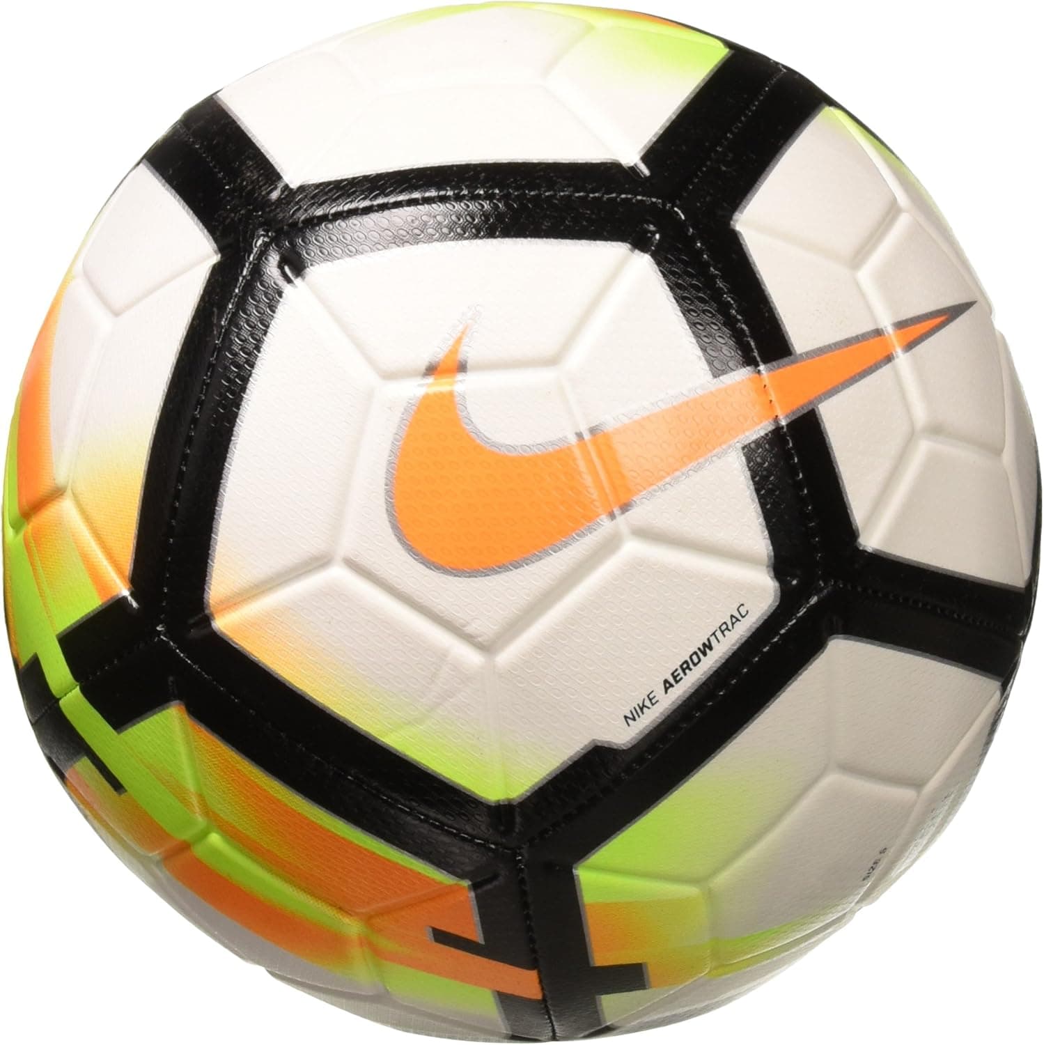 Nike Strike Soccer Ball (White/Orange/Black) (5)