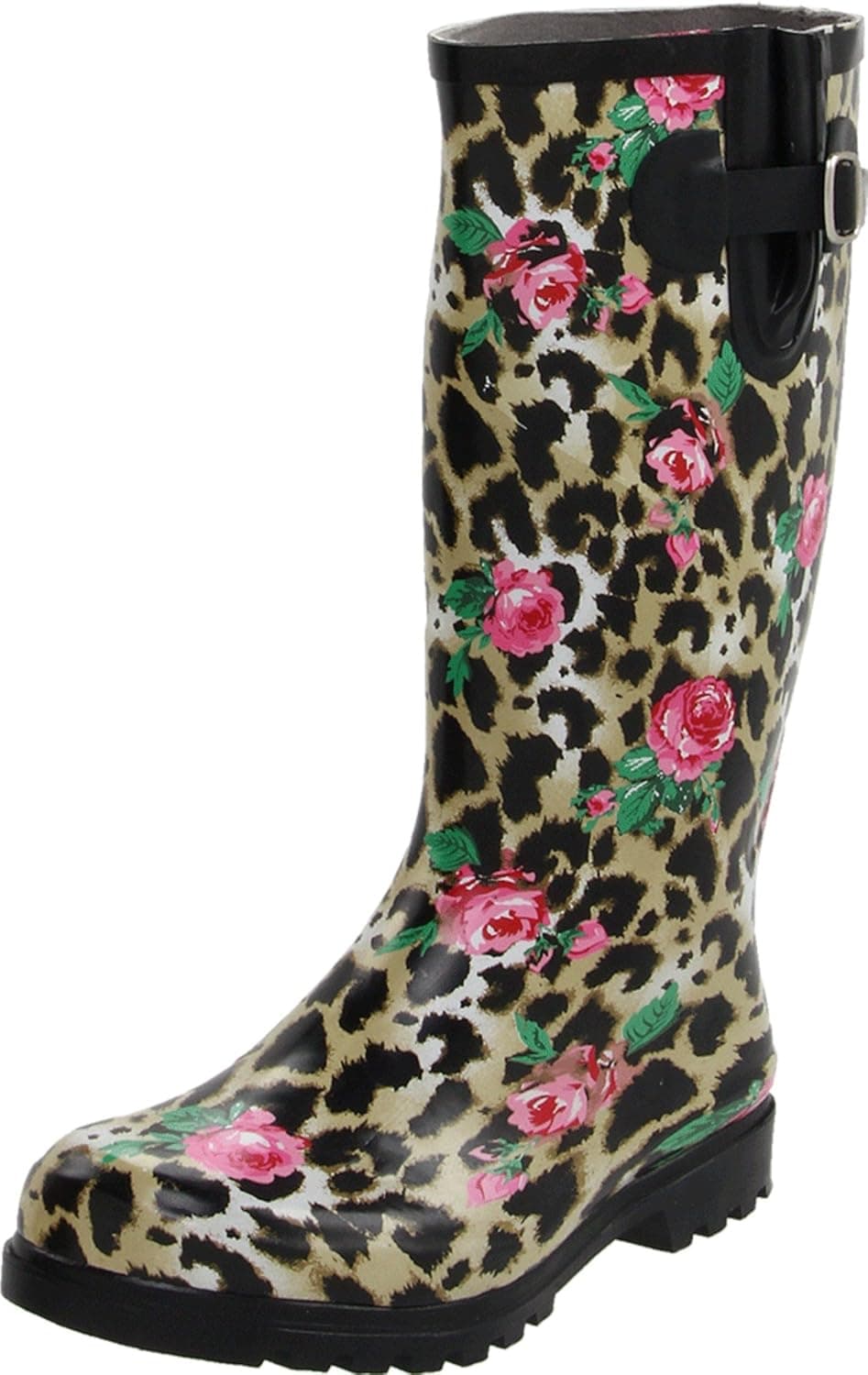 Nomad Women's Puddles, Rose Leopard, 6 M US
