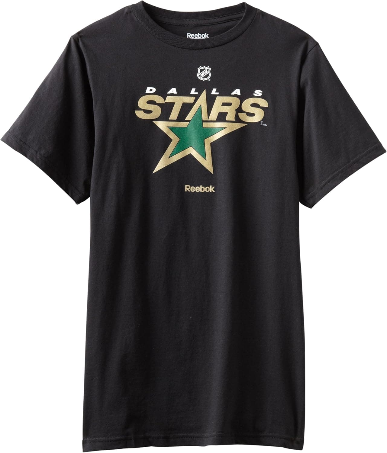 NHL Dallas Stars Primary Logo T-Shirt, Black