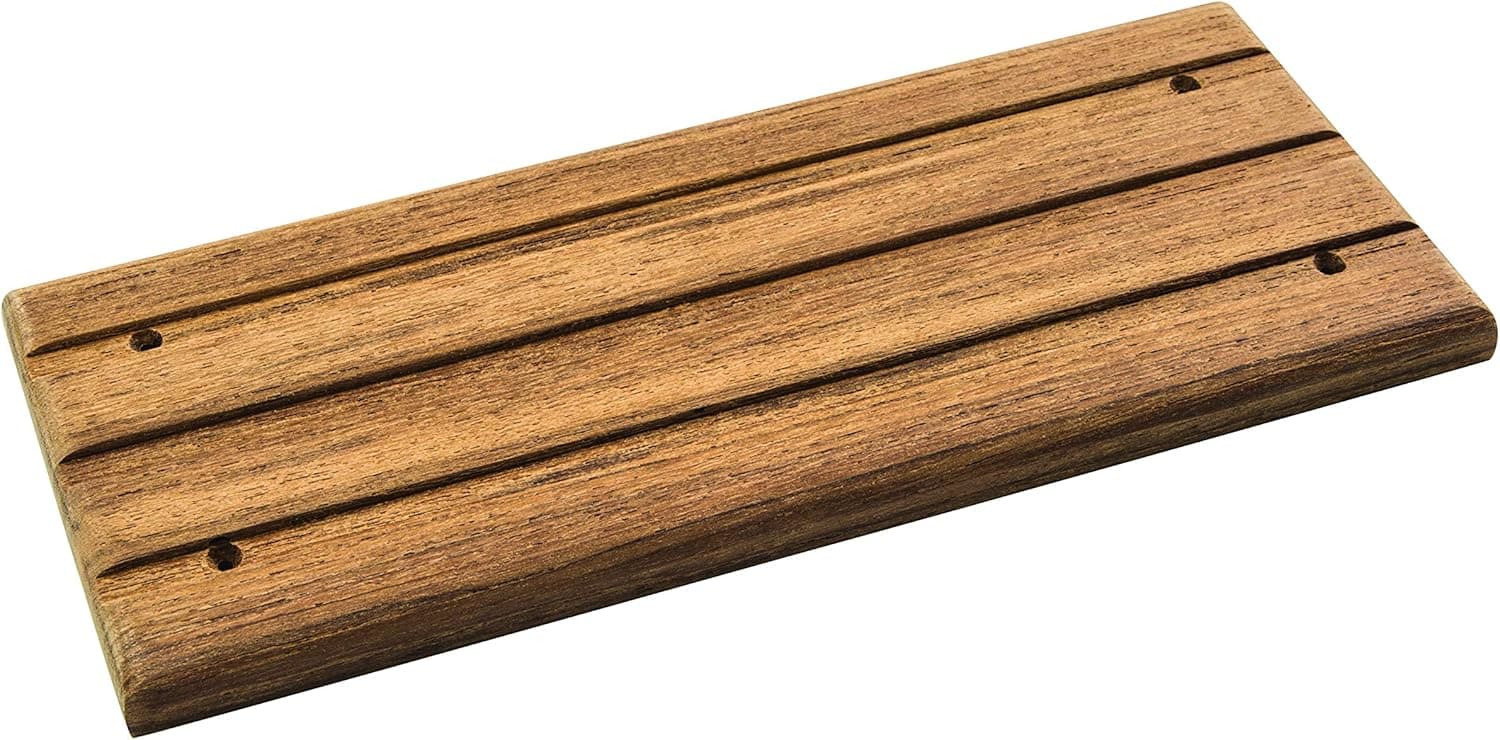 Whitecap 60506 Teak Deck Step - Small (8-3/4" x 3-1/2" x 1/2"),Beige