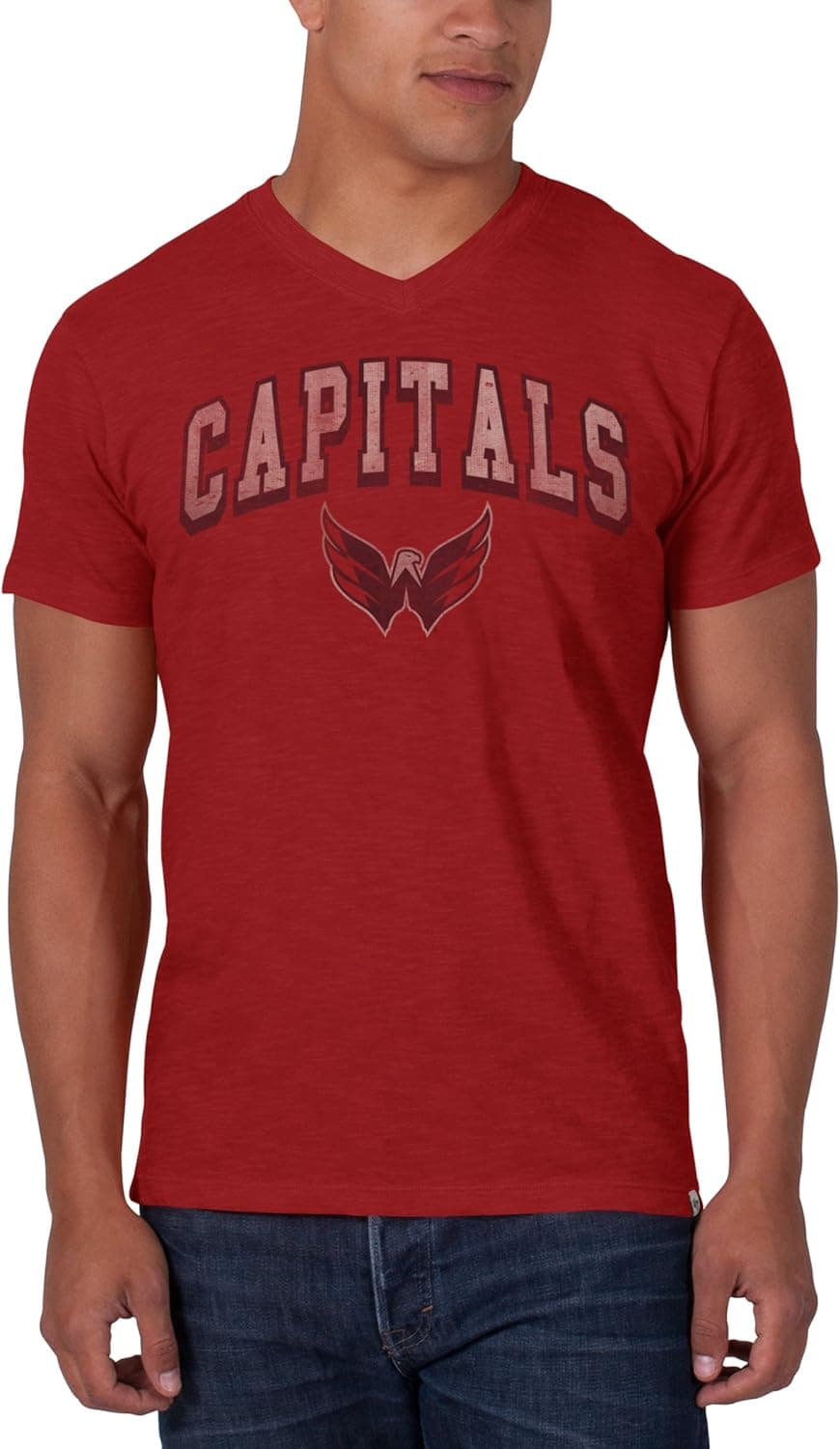NHL Detroit Red Wings JV Scrum Tee, Rescue Red
