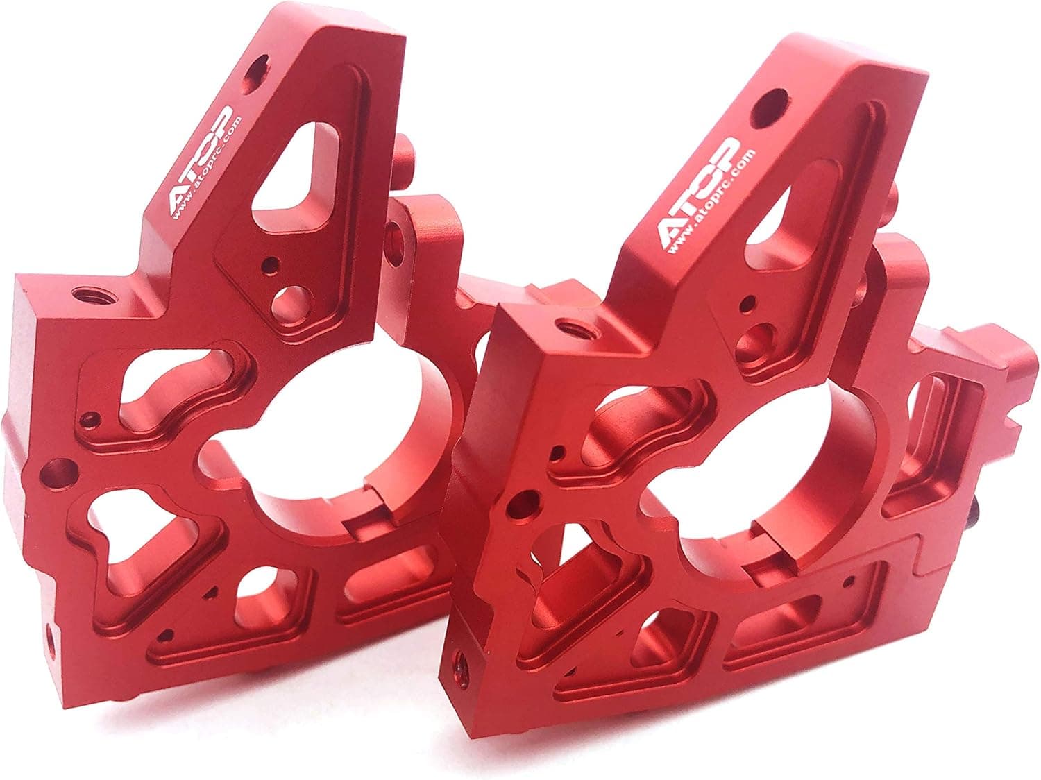 ATOP RC Front Diff Bracket for Losi DBXL/DBXL-E/ 2.0 and MTXL (Red)