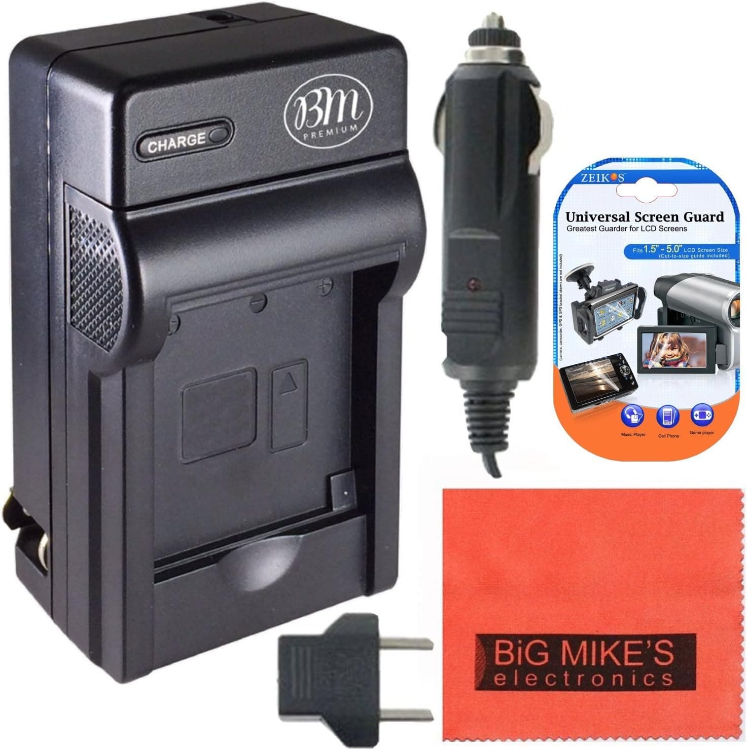 BM Premium NP-50 Battery Charger for FujiFilm Instax SQ10, FinePix XF1, XP100, XP150, XP170, X10, X20, F605EXR, F660EXR, F665EXR, F750EXR, F770EXR, F775EXR, F800EXR, F850EXR, F900EXR Digital Camera