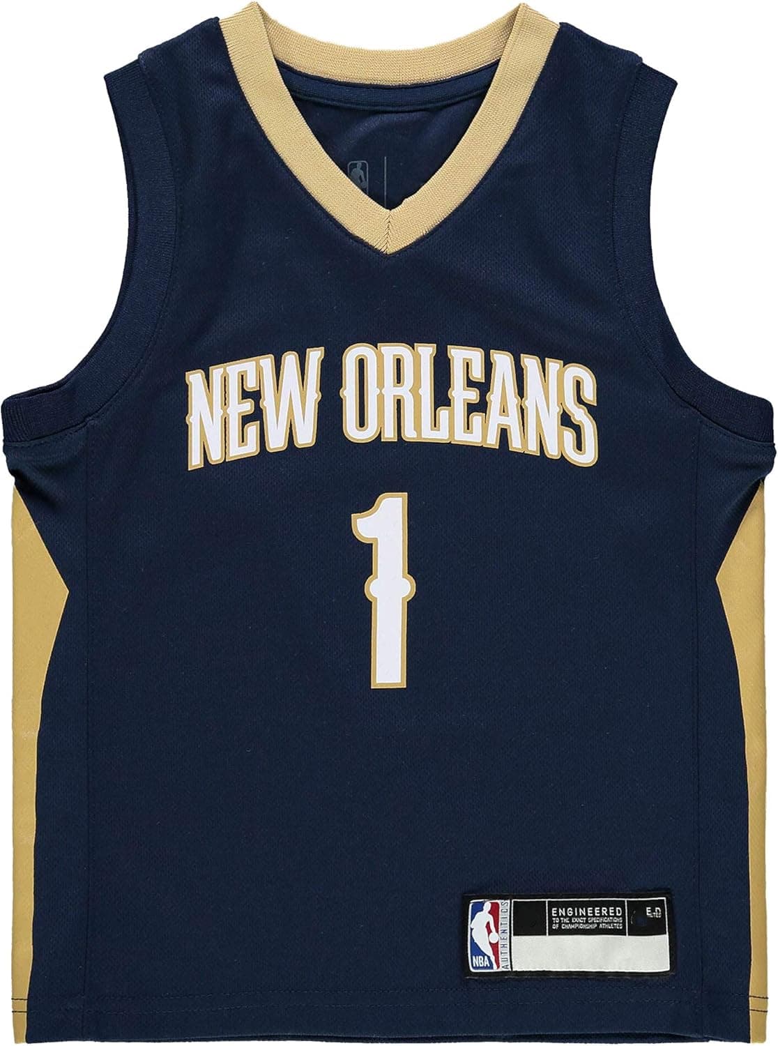 NBA Kids 4-7 Official Name and Number Replica Home Alternate Road Player Jersey