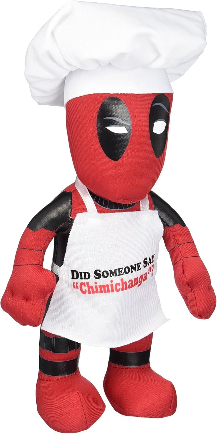 Bleacher Creatures Marvel's Deadpool Chef Deadpool Plush Figure, 10"