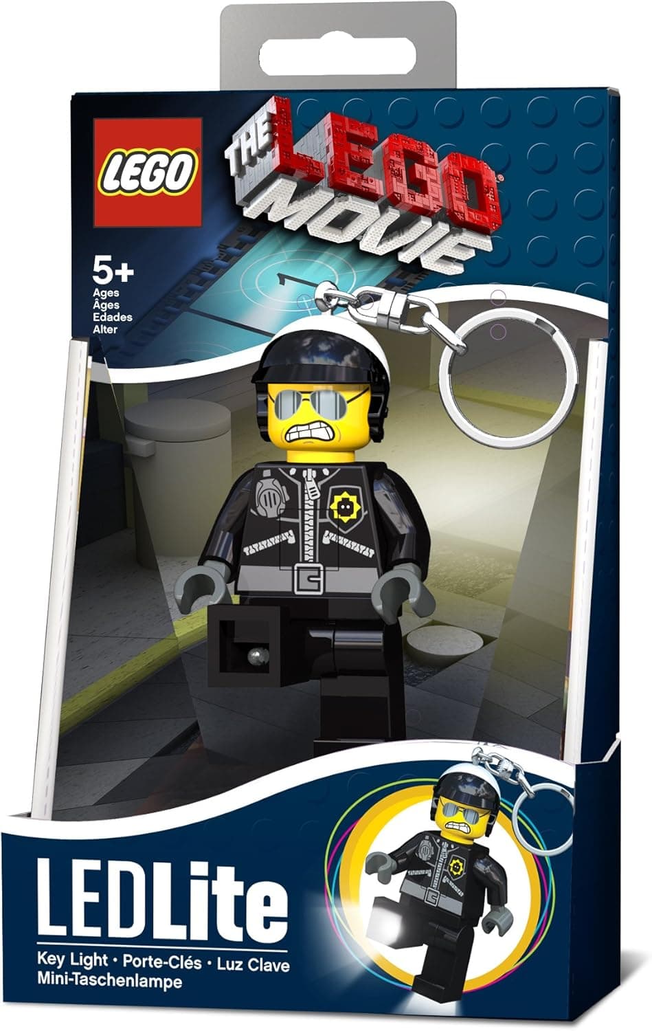 Lego The Lego Movie Bad Cop / Good Cop LEDLite LED Key Light Keyring