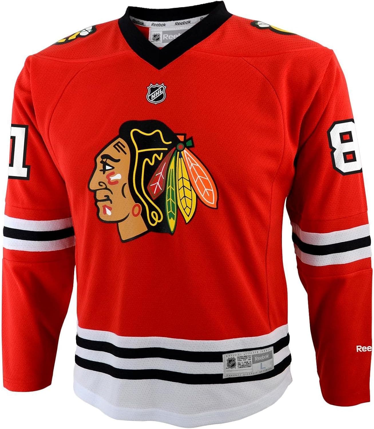 Outerstuff teen boys Kids & Team Color NHL Youth 8 20 Hossa M Blackhawks Player Replica Jersey, L-xl, Chicago Blackhawks US