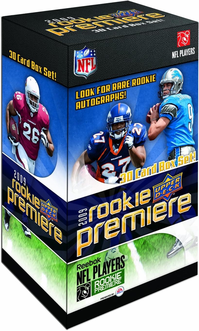 NFL 2009 Upper Deck Rookie Premiere NFL Boxed Set
