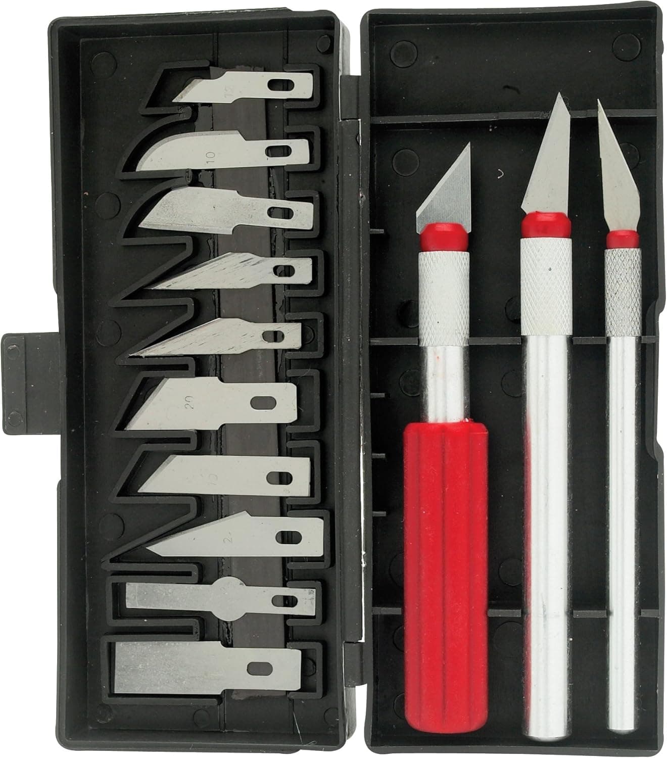 Performance Tool 1440 - Versatile Set of Blades for Multiple Uses - Includes Convenient Plastic Storage Case for Easy Organization and Access
