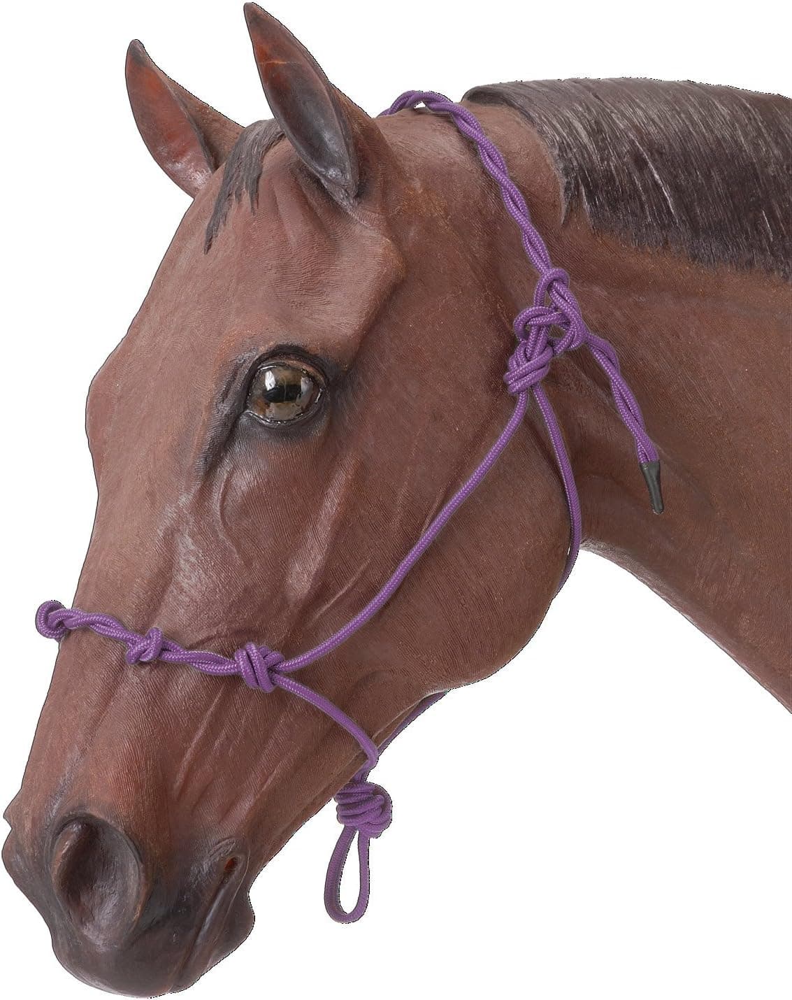Tough 1 Knotted Rope & Twisted Crown Training Halter
