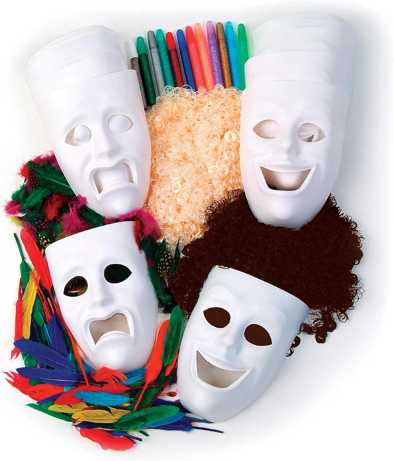 Creativity Street Plastic Masks Activities Kit
