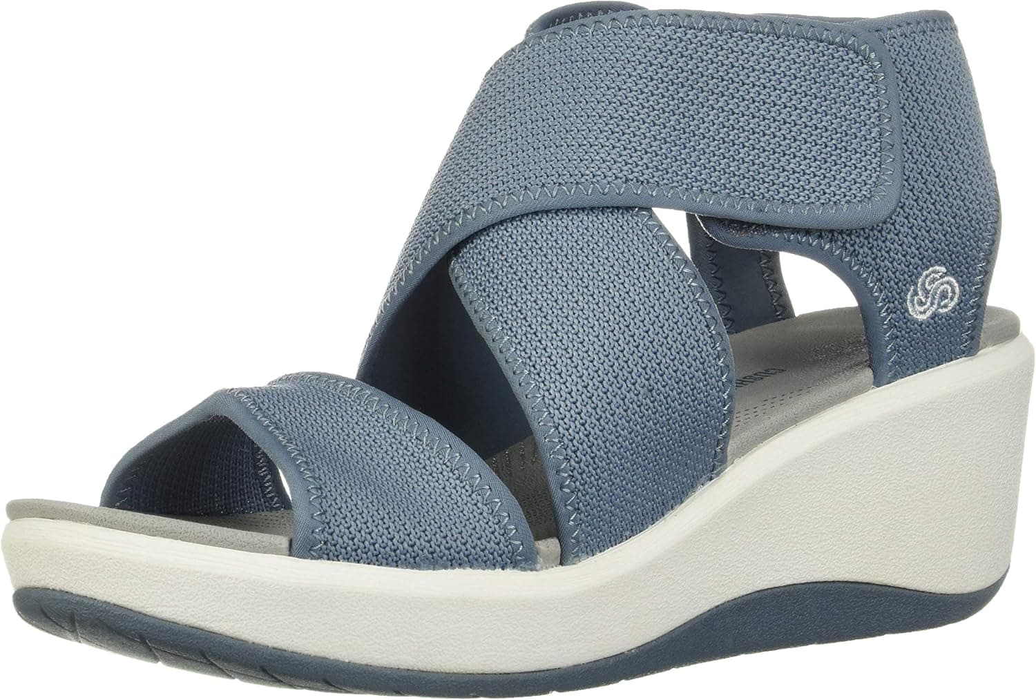 Clarks Women's Step Cali Palm Wedge Sandal