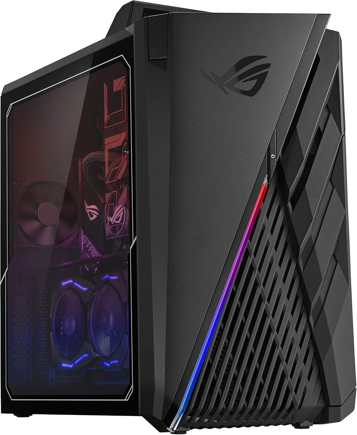 ASUS ROG Strix G35CZ Gaming Desktop PC, GeForce RTX 3080, Factory Overclocked Intel Core i9-10900KF, 32GB DDR4 RAM, 1TB PCIe SSD + 1TB HDD, Dual Hot-Swap SSD Bays, Windows 10 Professional, G35CZ-XH988