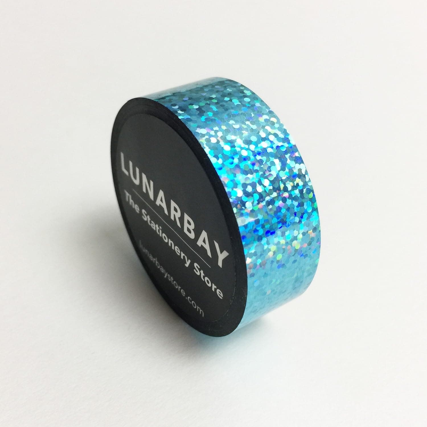 LUNARBAY - Holographic Dots Tapes / Holo Tapes / Iridescent tapes / Pretty Tapes / Pretty Tapes / Decorative tapes / Craft Supplies (Light Blue Holographic Tape)