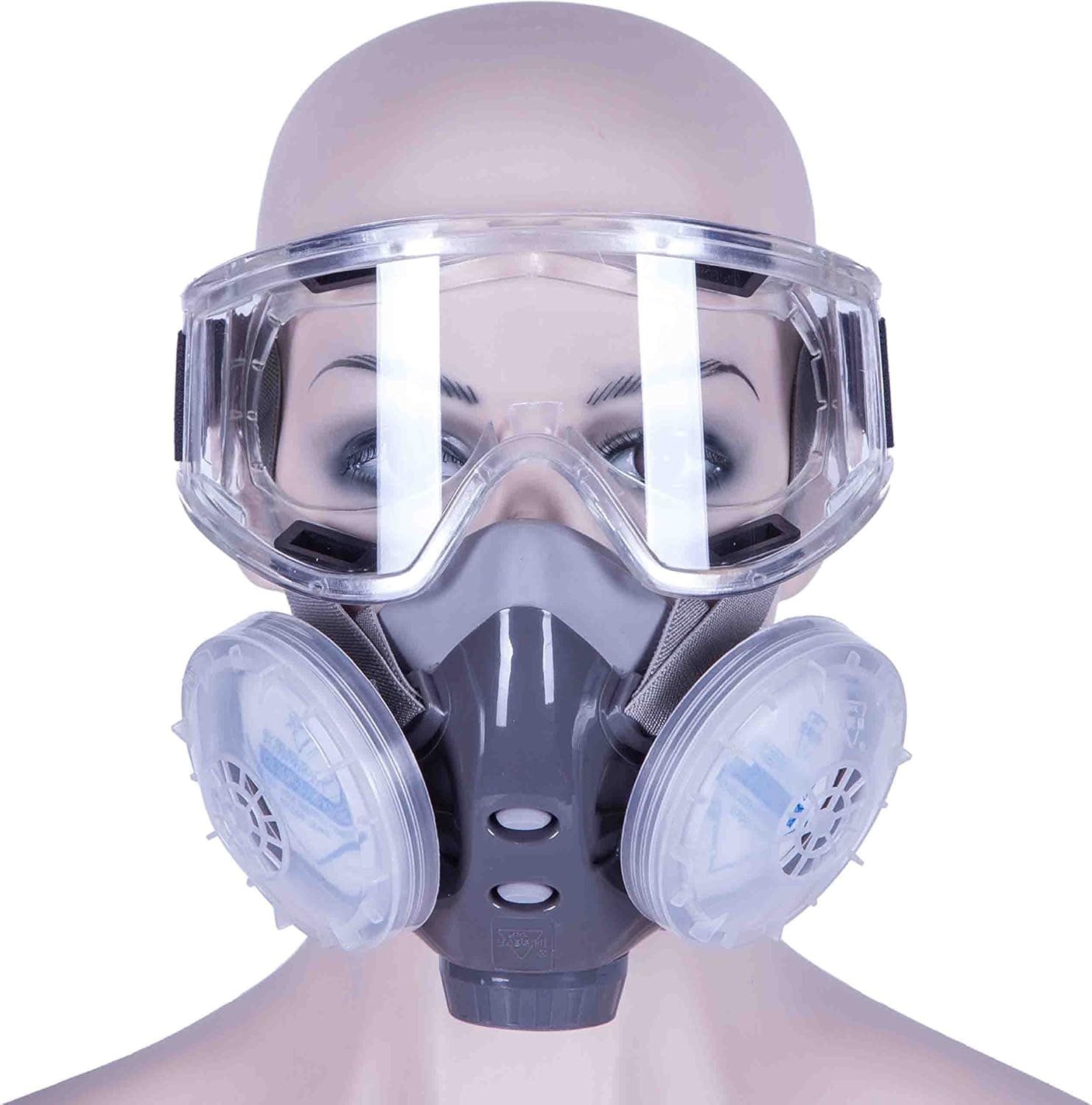 Face Cover with Safety Goggle Anti-Splash Accessories for Outdoors Work