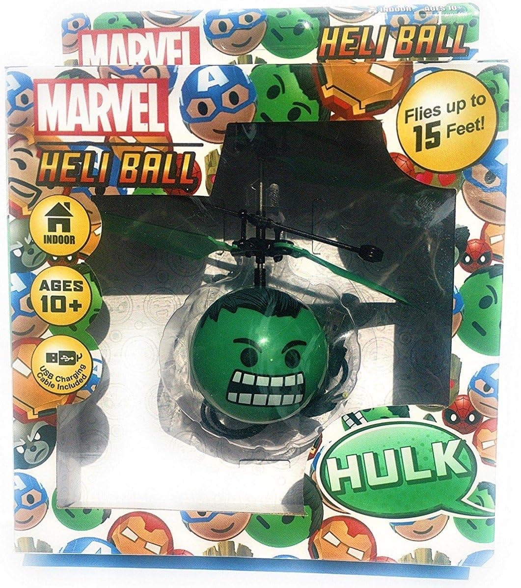 Marvel Avengers Heliball Flying Helicopter Powerful Levitation Sphere (HULK)
