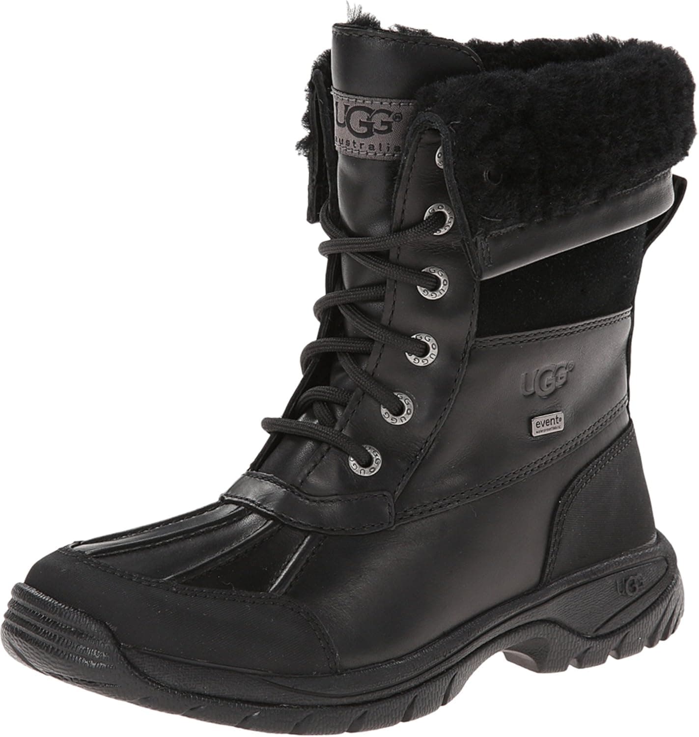 UGG Australia Kid's Butte Boots Black Size 4