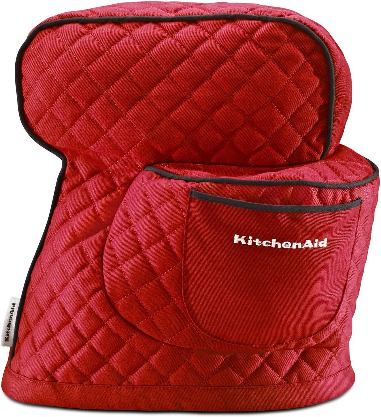 KitchenAid Fitted Stand Mixer Cover for Tilt head stand mixer models (4.5-quart and 5-quart), Empire Red