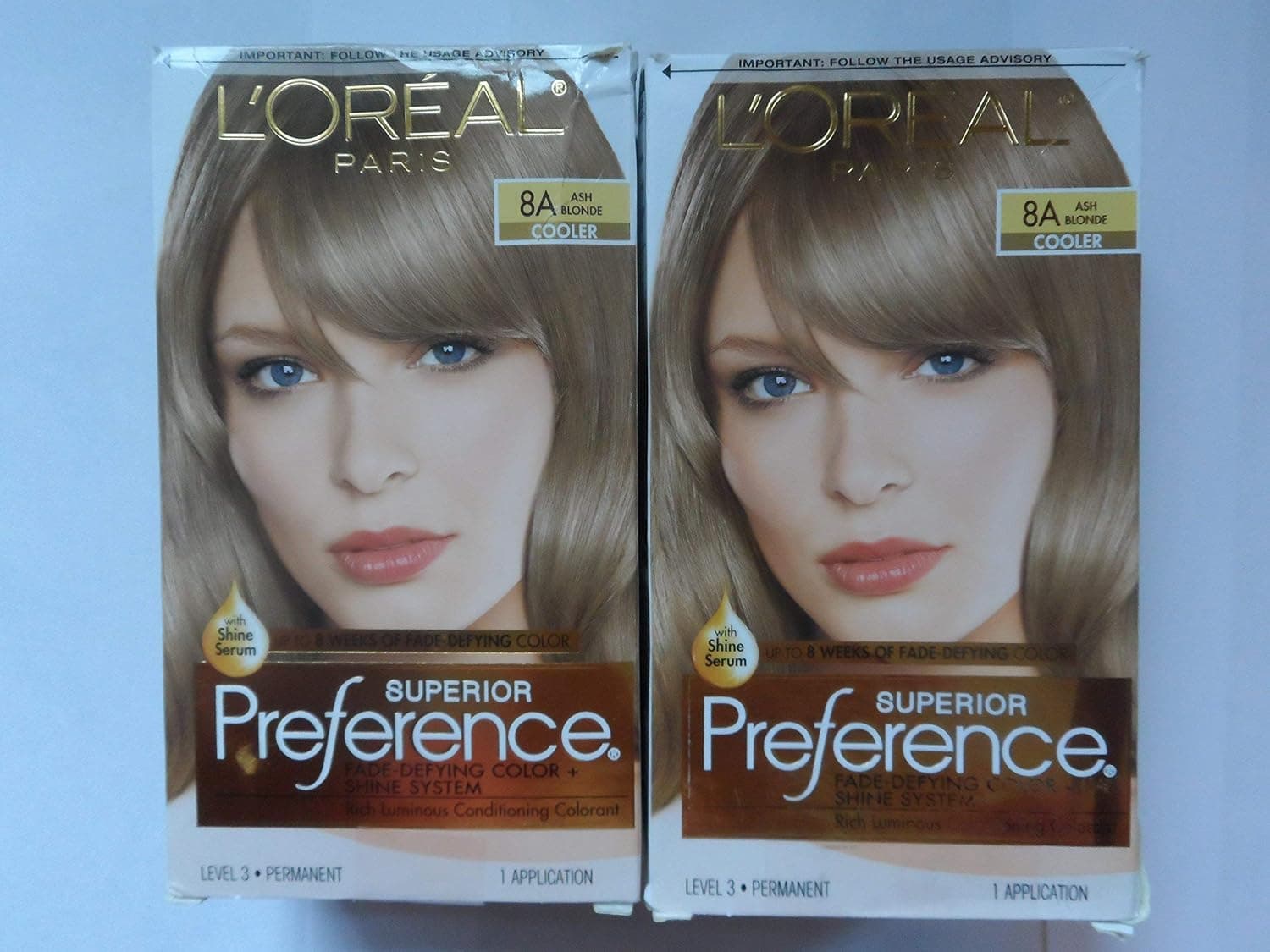 L'Oreal Superior Preference - 8A Ash Blonde (Cooler) 1 Each (Pack of 2)