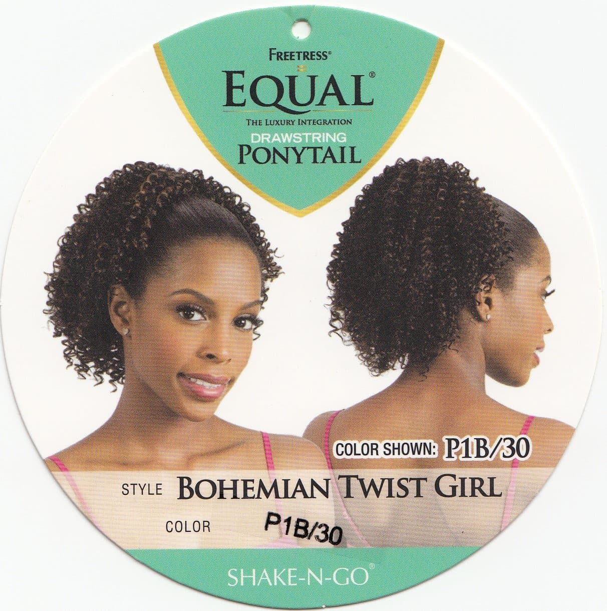 Drawstring Ponytail - Bohemian Twist Girl (4) by Freetress