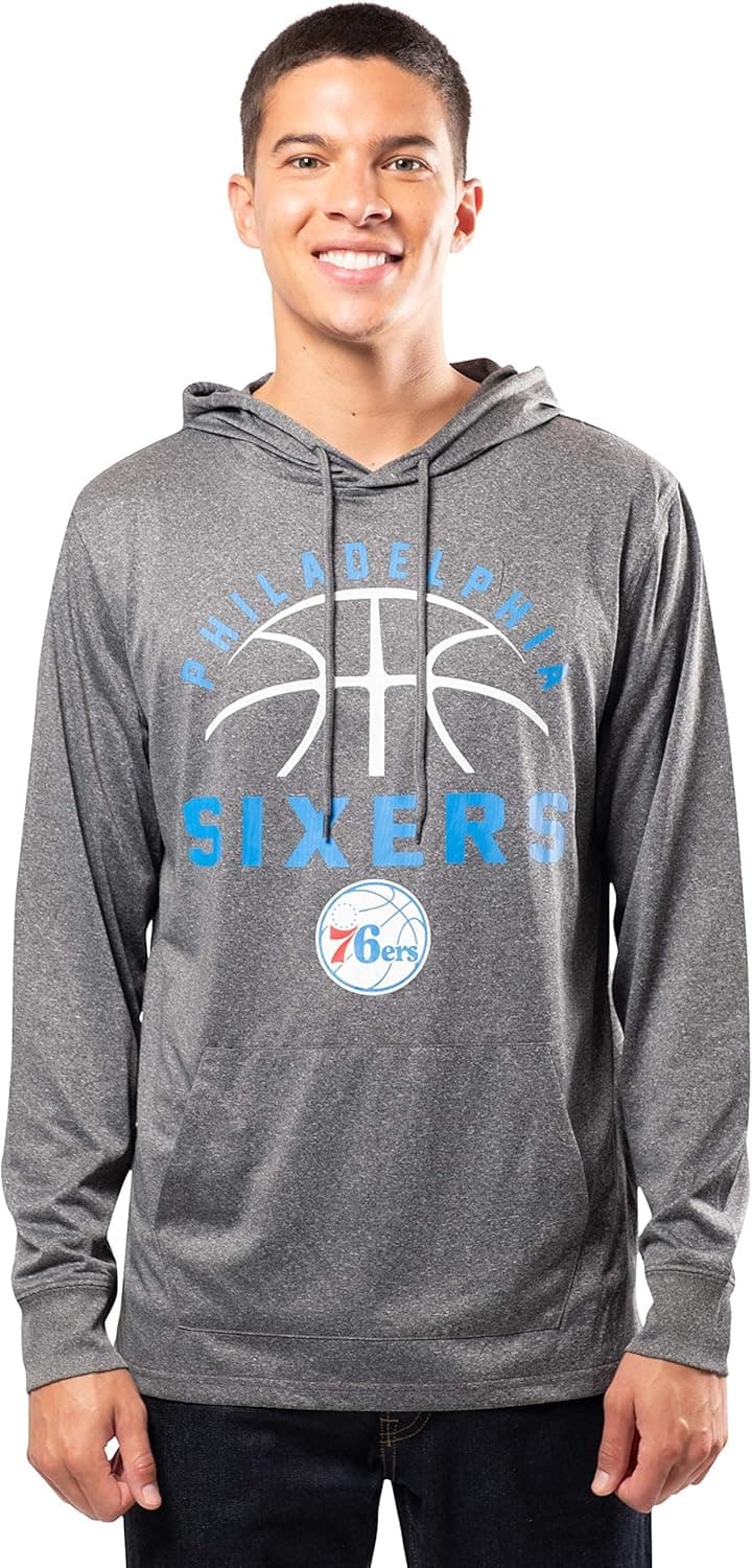 Ultra Game NBA Men’s Super Soft Lightweight Pullover Hoodie Sweatshirt