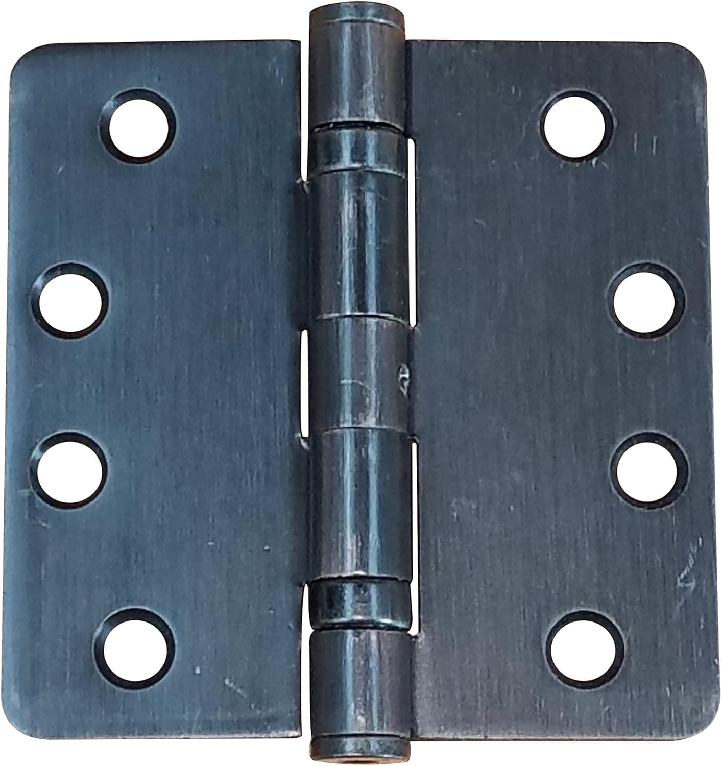 Hinge Outlet Commercial Ball Bearing Hinges, 4 Inch with 1/4 Inch Radius, Oil Rubbed Bronze, 2 Pack