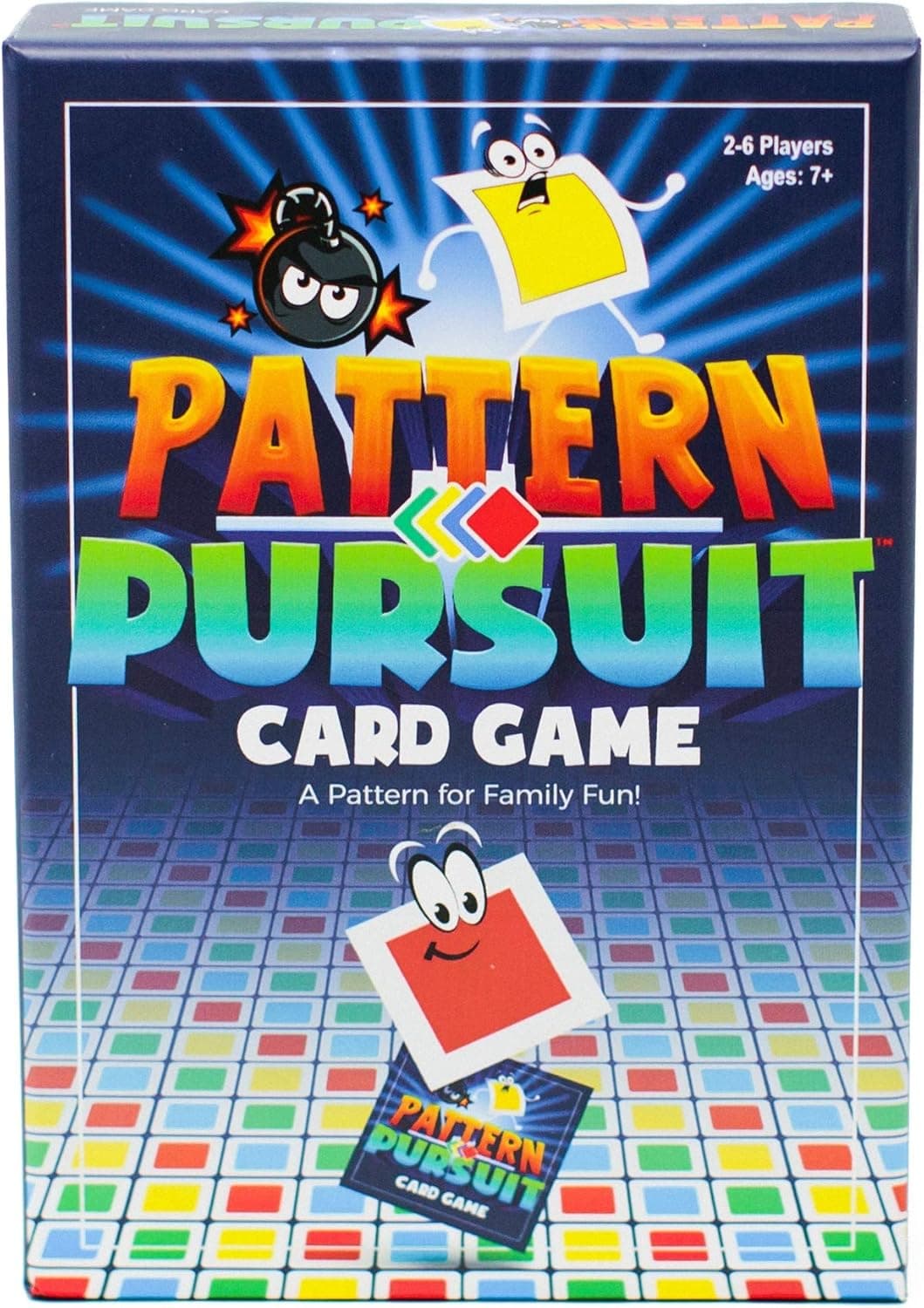 Pattern Pursuit Card Game | Best Fun Family Games for Kids, Teens, and Adults | 2-6 Players Ages 7+ | Great for Game Night, Trips, Camps