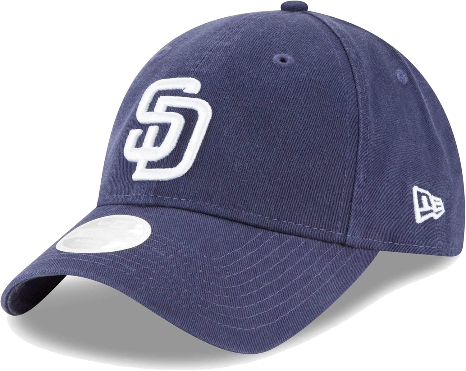 Womens Core Classic Twill Team Color 9TWENTY Adjustable Hat (San Diego Padres) Blue