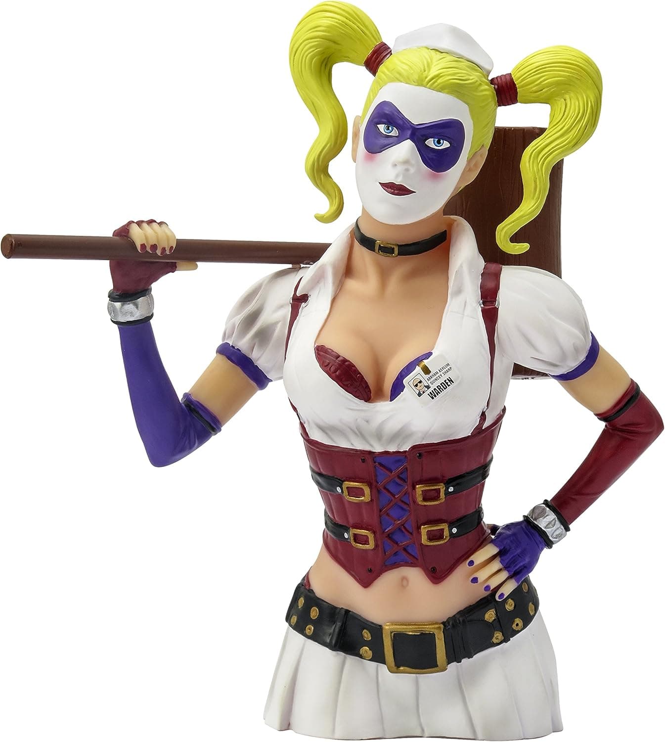 Monogram Arkham Asylum: Harley Quinn Bust Bank Figure
