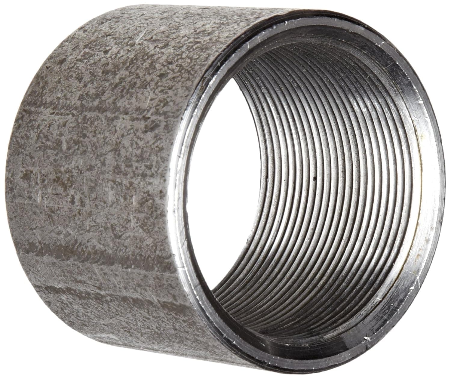 Anvil 8700158259, Steel Pipe Fitting, Coupling, 1-1/2" NPT Female, Black Finish