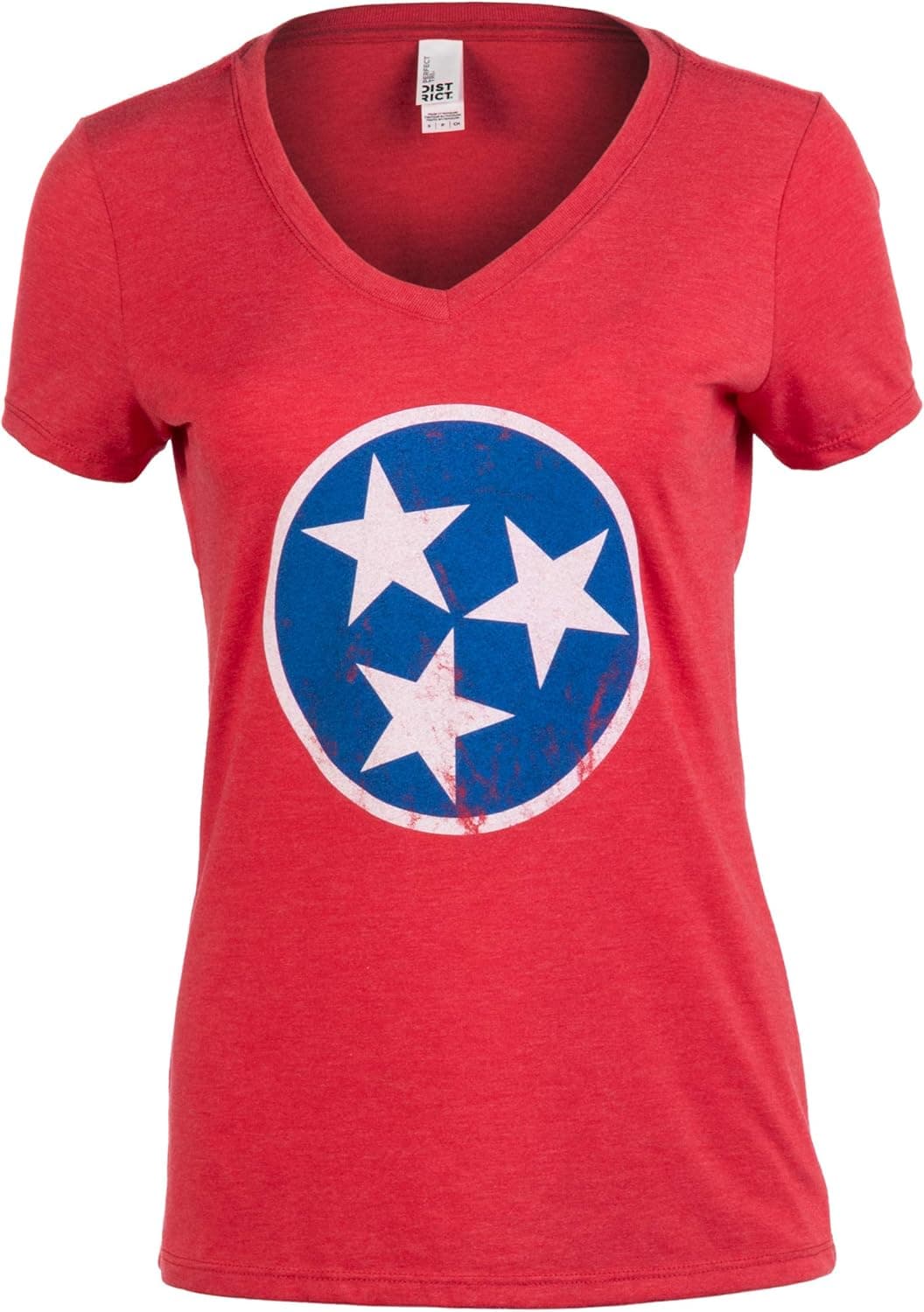 Tennessee Flag | Vintage Distressed Tennesseean Volunteer State Women T-Shirt