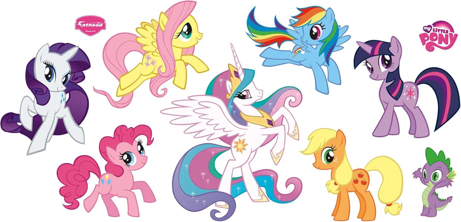 My Little Pony Collection Wall Graphic