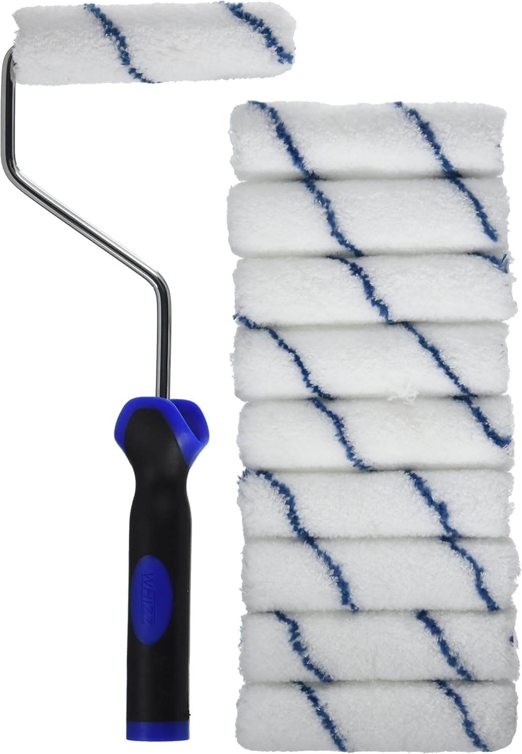WHIZZ 25009 4" Xtrasorb Microfiber 3/8" Nap Mini Roller 10Pk
