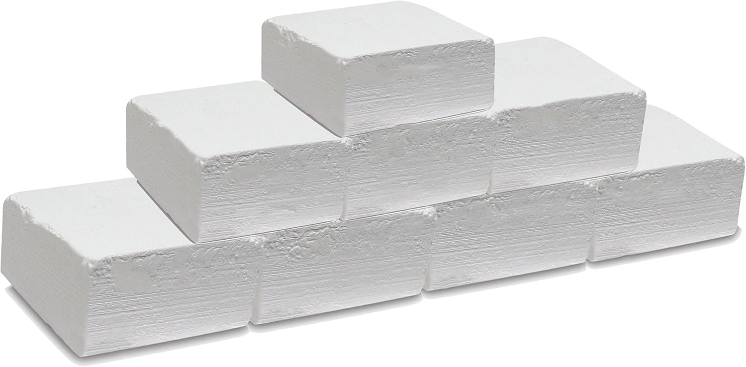 Gym Chalk Blocks - Chalkness Monster Premium Sport Hand Chalk (8 x 2oz Blocks) - Easy Grip, Moisture Absorbing - Great for Power Lifting, Rock Climbing, Gymnastics, Weightlifting, Crossfit and more