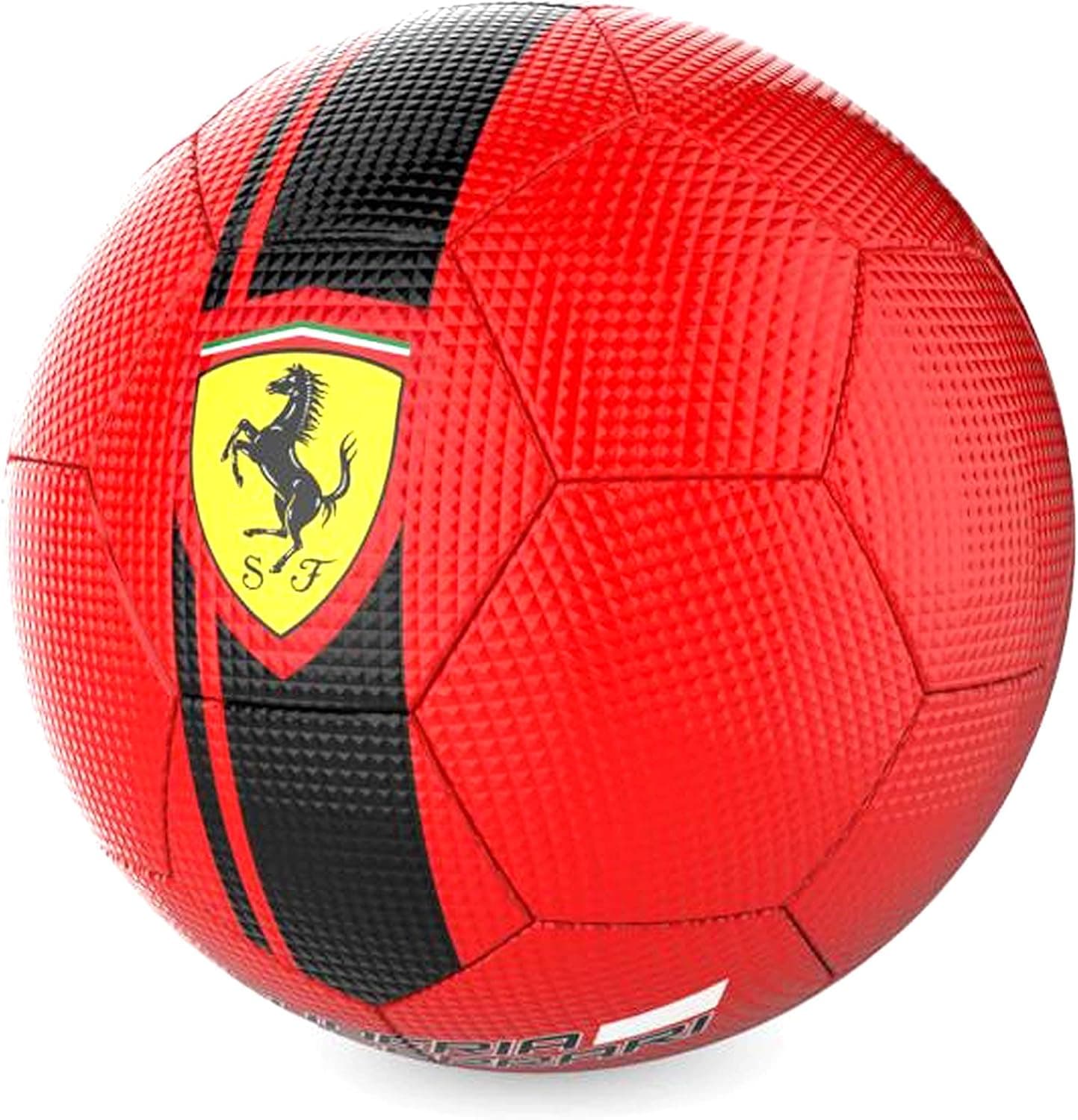 Rowan Kids, Boys and Girls Ferrari Red Soccer with Black Stripe