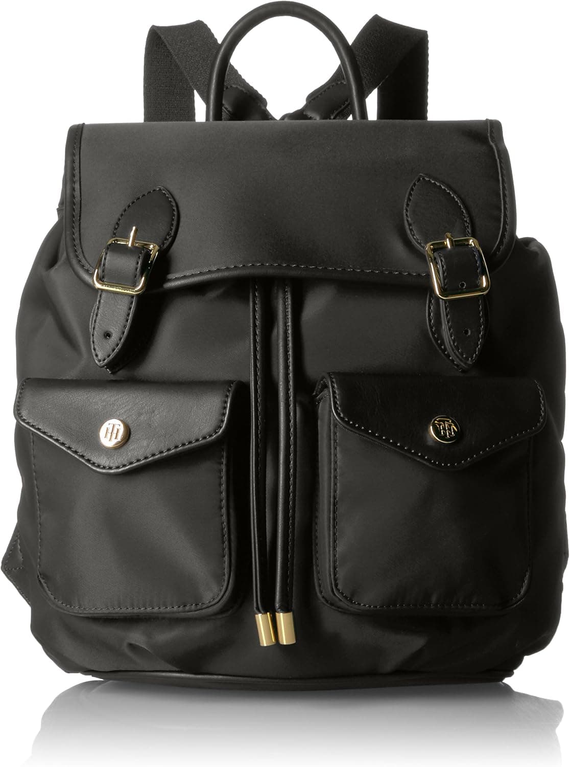 Tommy Hilfiger Women's Backpack Mabel Smooth Nylon, Black