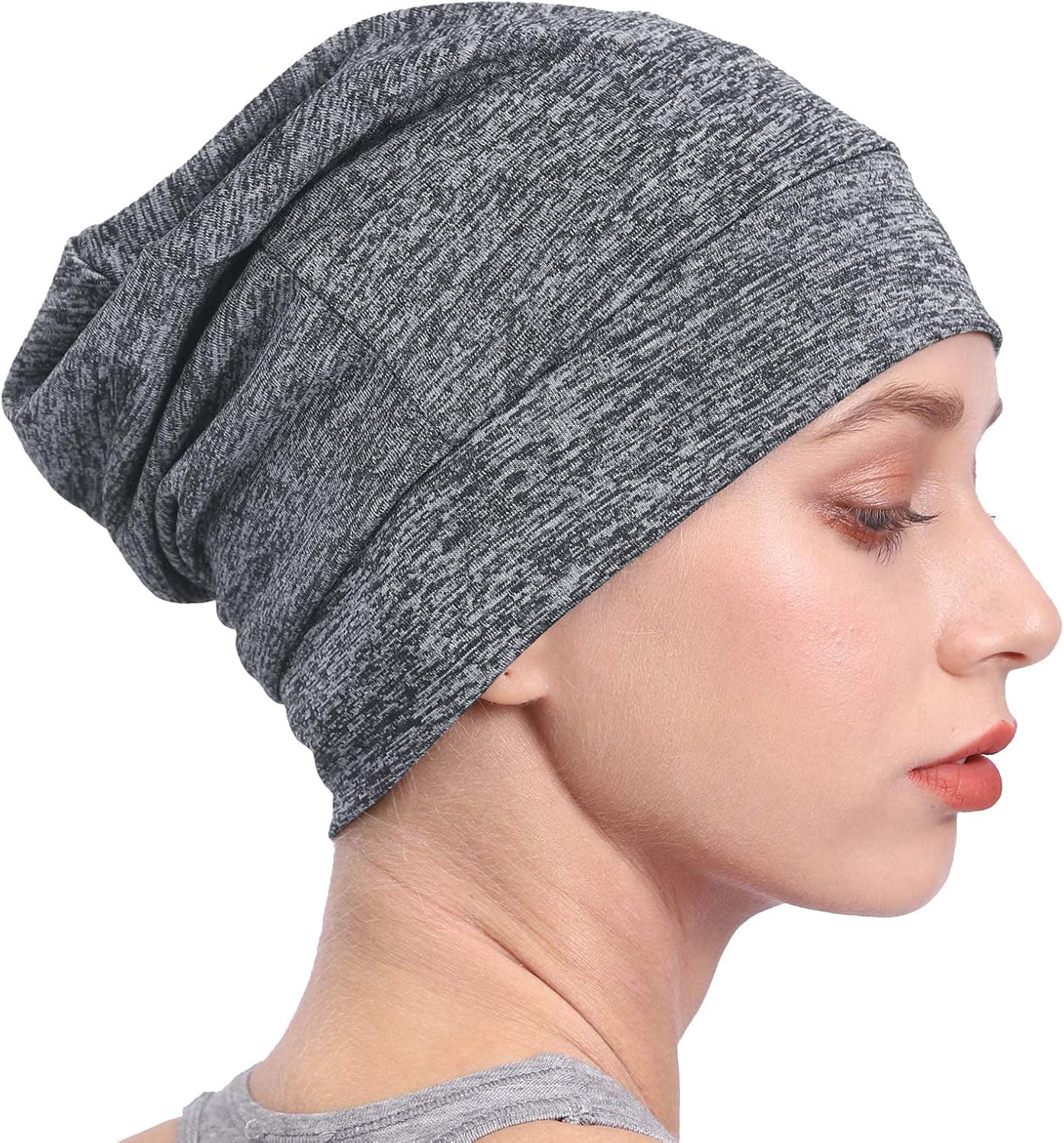 LEAD MODUDU Slouch Beanie Hat Organic Cotton Hipster Chemo Slouchy Cap Sleeping Cap and Comfortable Headwear Cap…