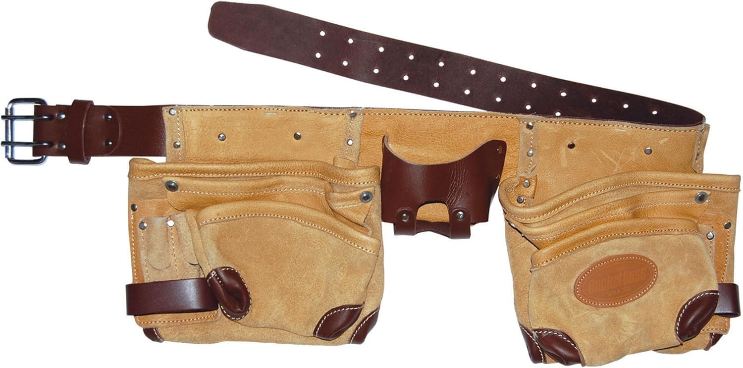 BucketBoss 88427 Leather Carpenters Apron