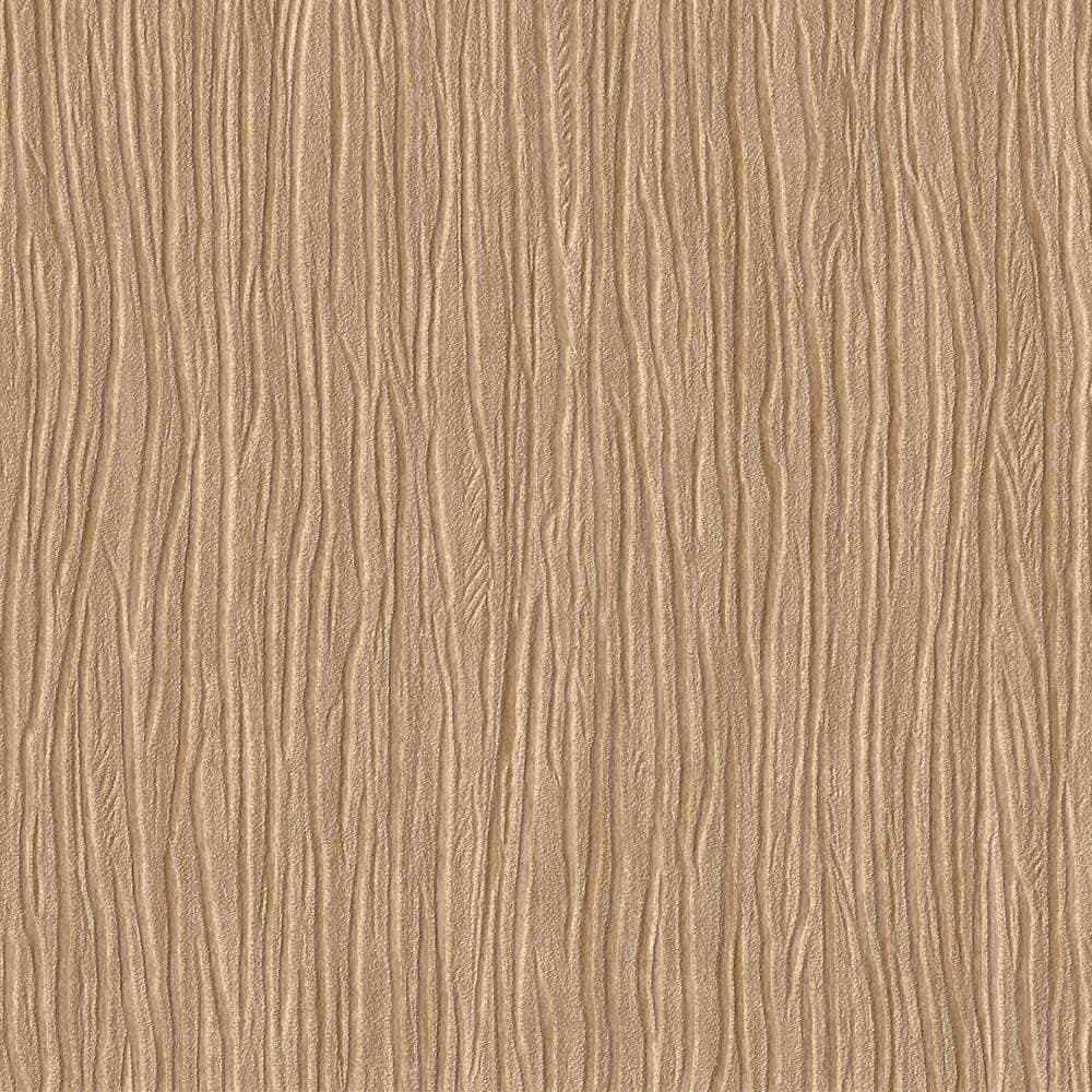 Premium Paper Backed Vinyl Wall Covering - Modern Decor Wallpaper Roll by Romosa - Textured Wallpaper, Unpasted, Heavyweight, Removable Wallpaper - Forest, Bronze - Double Roll