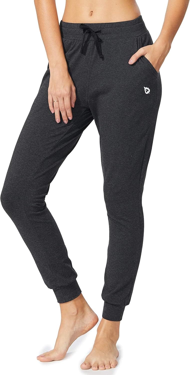 BALEAF Women's Jogger Sweatpants Running Yoga Active Lounge Pants with Pockets