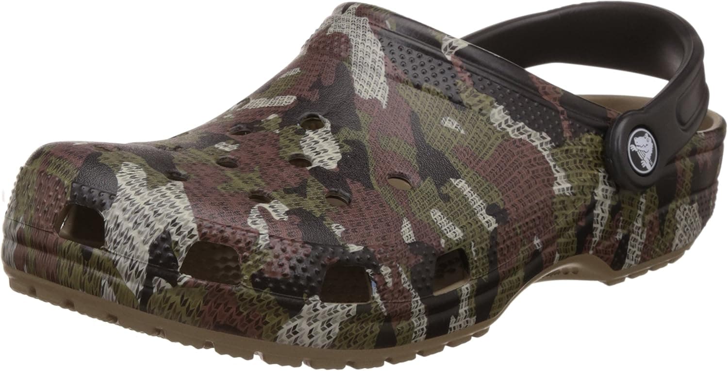 Crocs Unisex-Adult Classic Leopard II Clog Mule