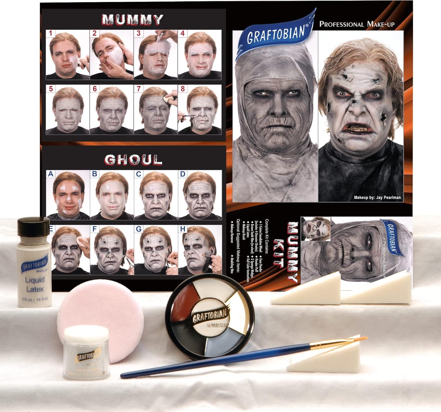Graftobian Mummy/Ghoul Makeup Kit