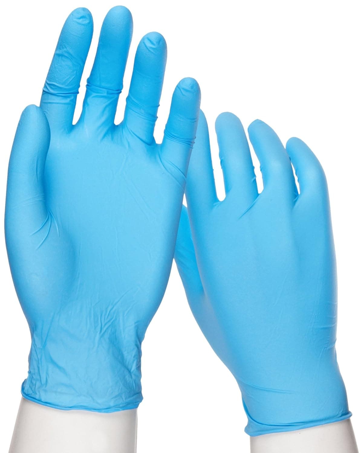 West Chester PosiShield 2910 Nitrile Gloves – [Pack of 100] Blue, X-Large, Powder Free Industrial-Grade Gloves, Posi-Shield, Silicone Free, Ambidextrous Design