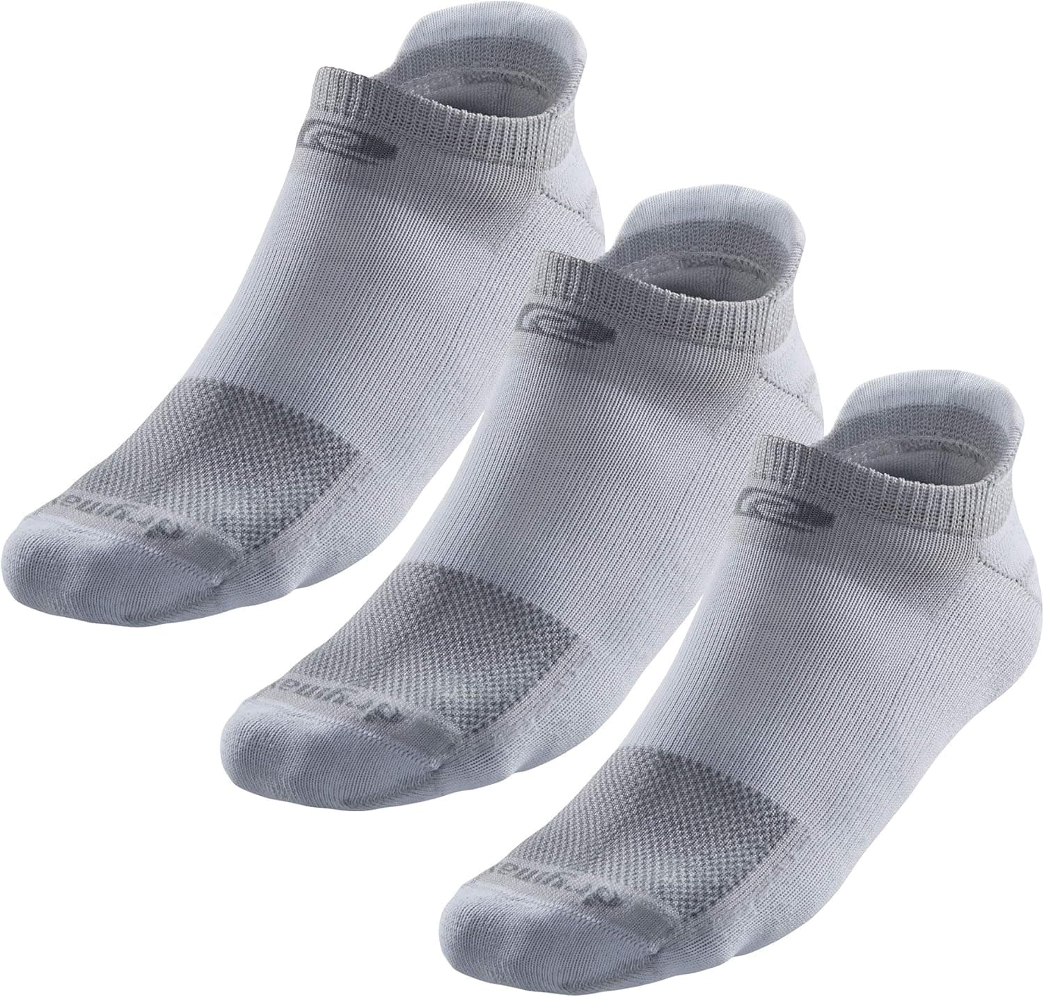 Drymax R-Gear No Show Running Socks for Men & Women (3-pairs)