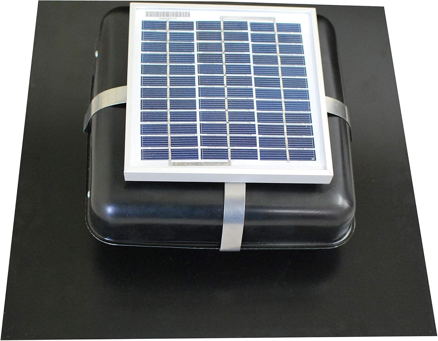 Solar Roof Vent - Solar Attic Fan - Solar RoofBlaster with Black Vent