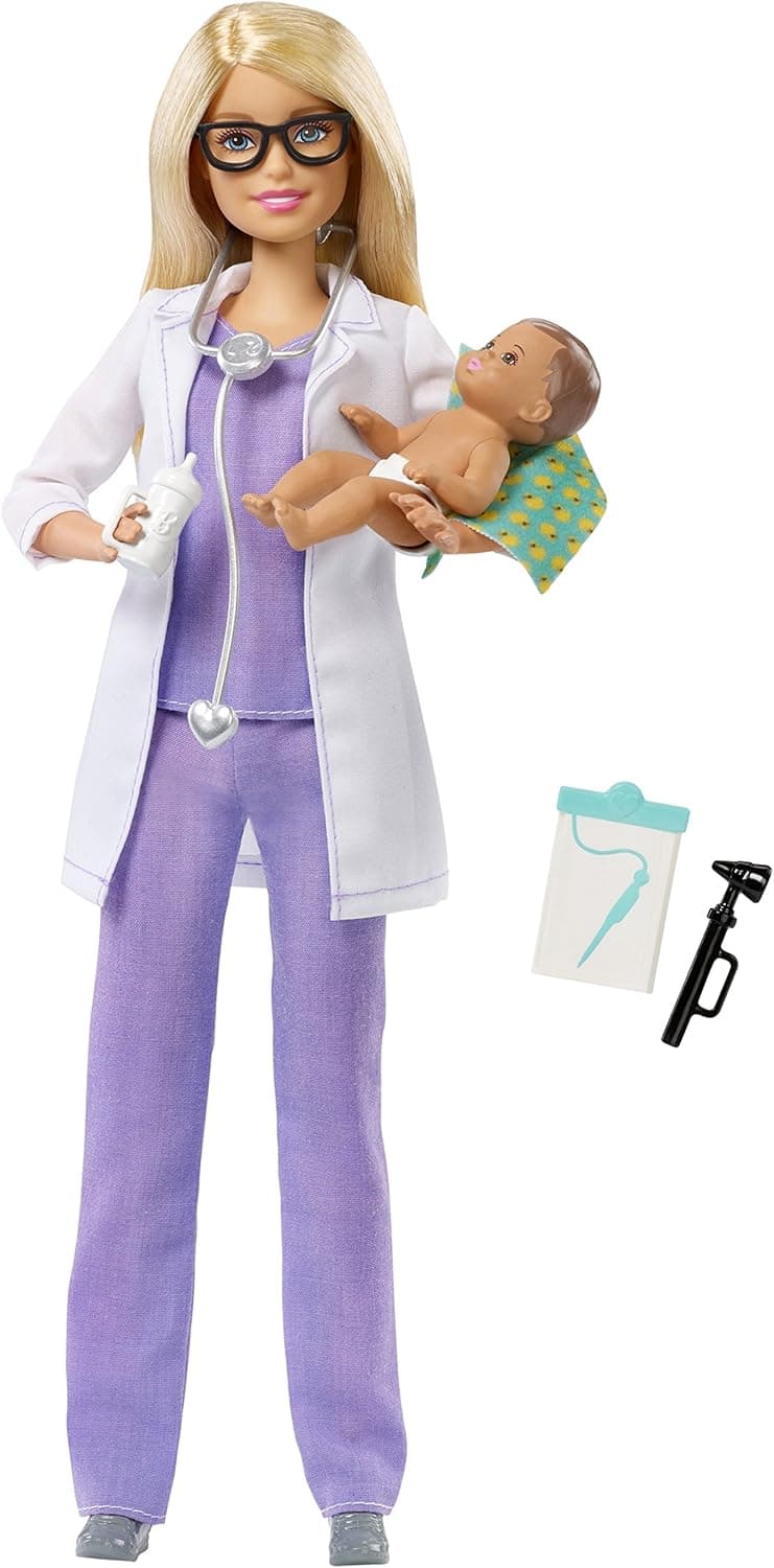 Barbie Baby Doctor Doll & Playset